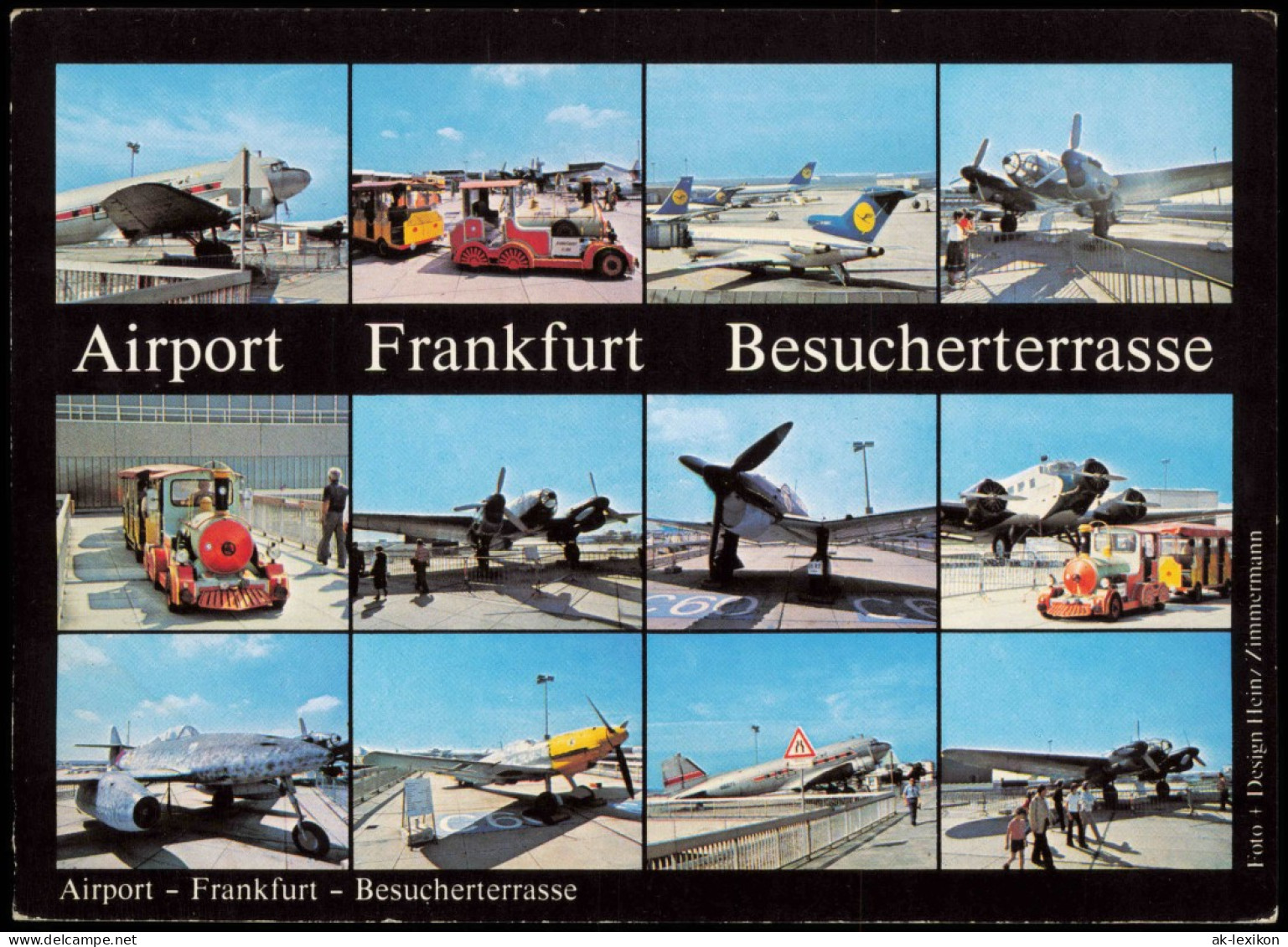 Flughafen-Frankfurt Am Main Airport - Frankfurt - Besucherterrasse 1988 - Frankfurt A. Main