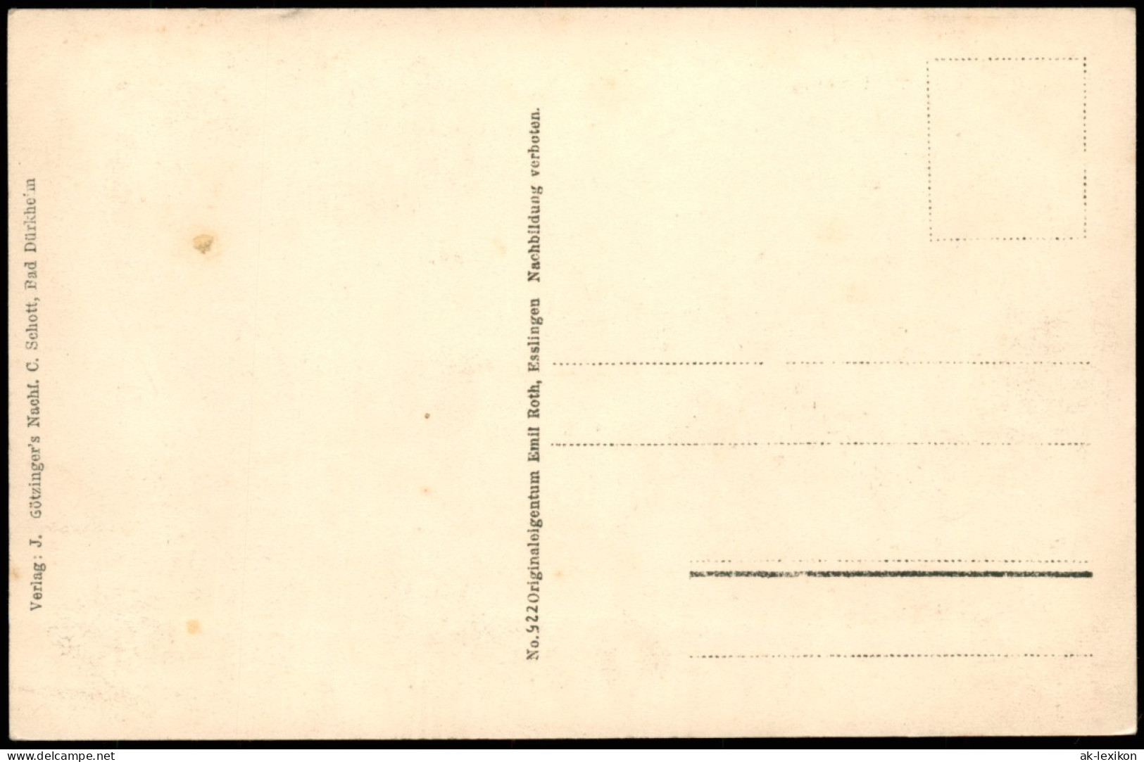 Ansichtskarte Bad Dürkheim Umland-Ansicht Mit Der Limburg 1910 - Bad Duerkheim