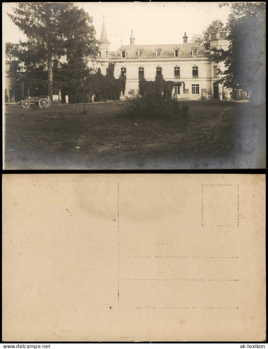 Ansichtskarte  Historische Bauwerke - Schloss Privatfotokarte 1916 - Non Classificati