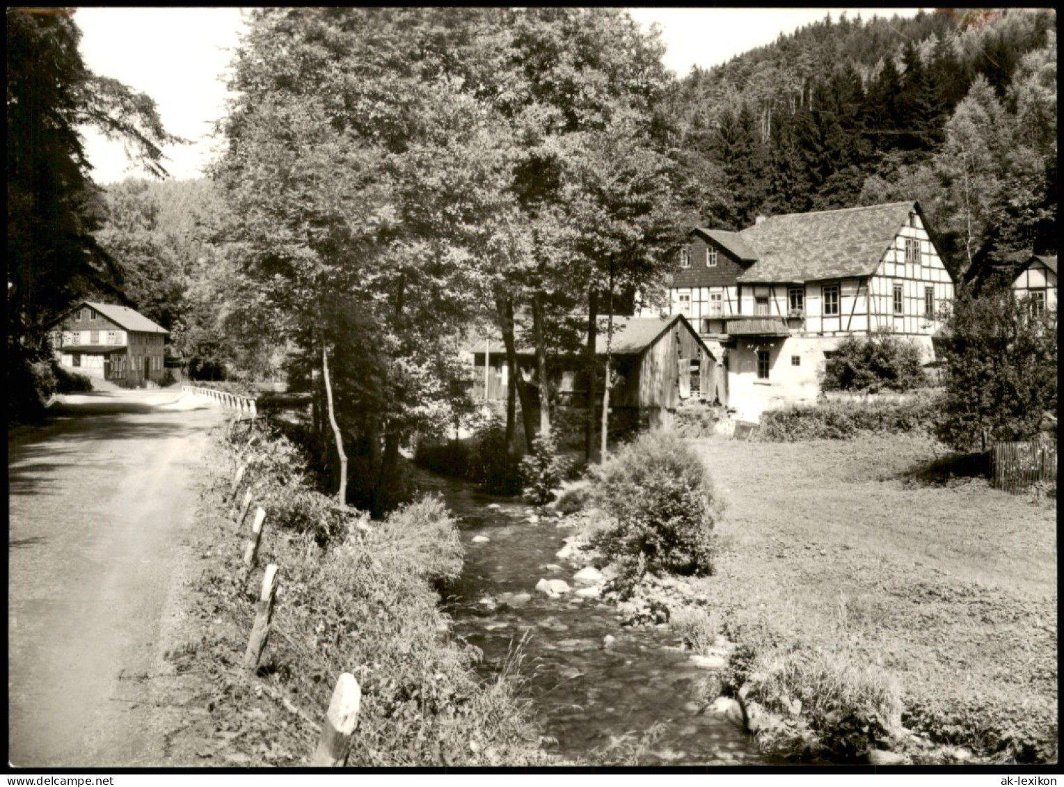 Ansichtskarte  Umland-Anischten Mühle Wald 1965 - Non Classificati