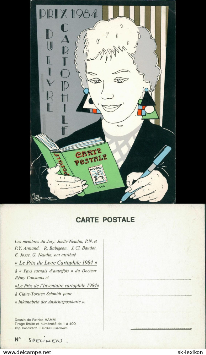 Ansichtskarte  PRIX Le Prix De L'Inventaire Cartophile 1984 - Contemporánea (desde 1950)