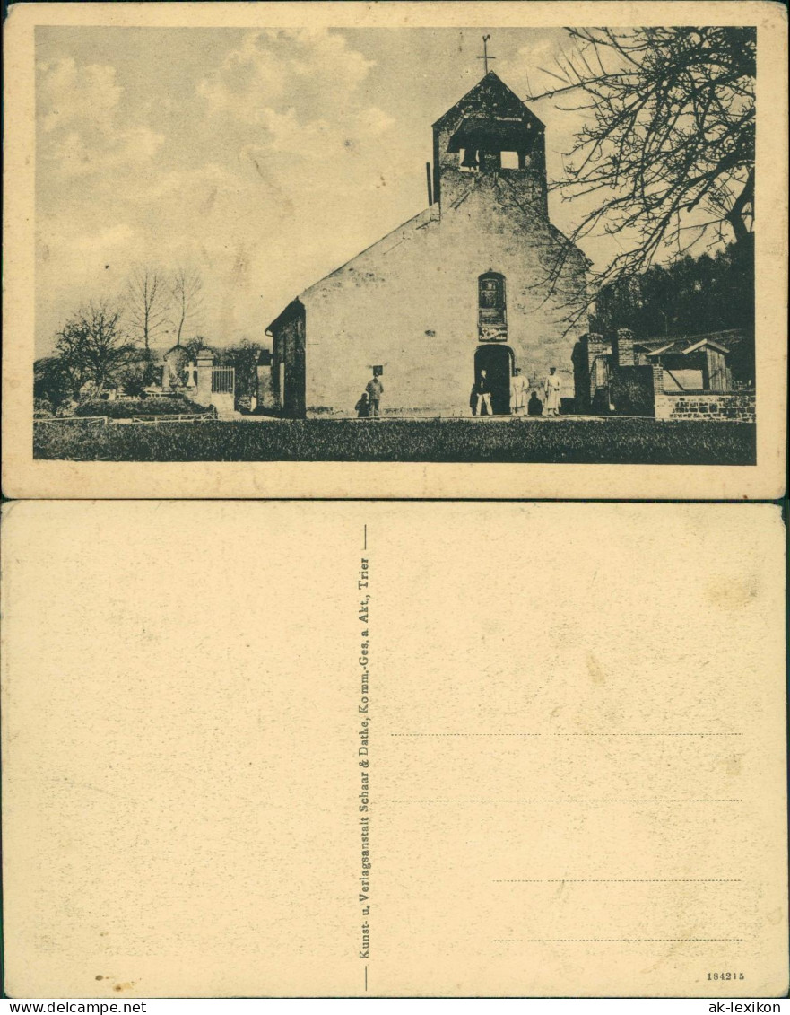 Ansichtskarte  Kirche, Friedhof - Soldaten Frankreich France# 1917 - Weltkrieg 1914-18