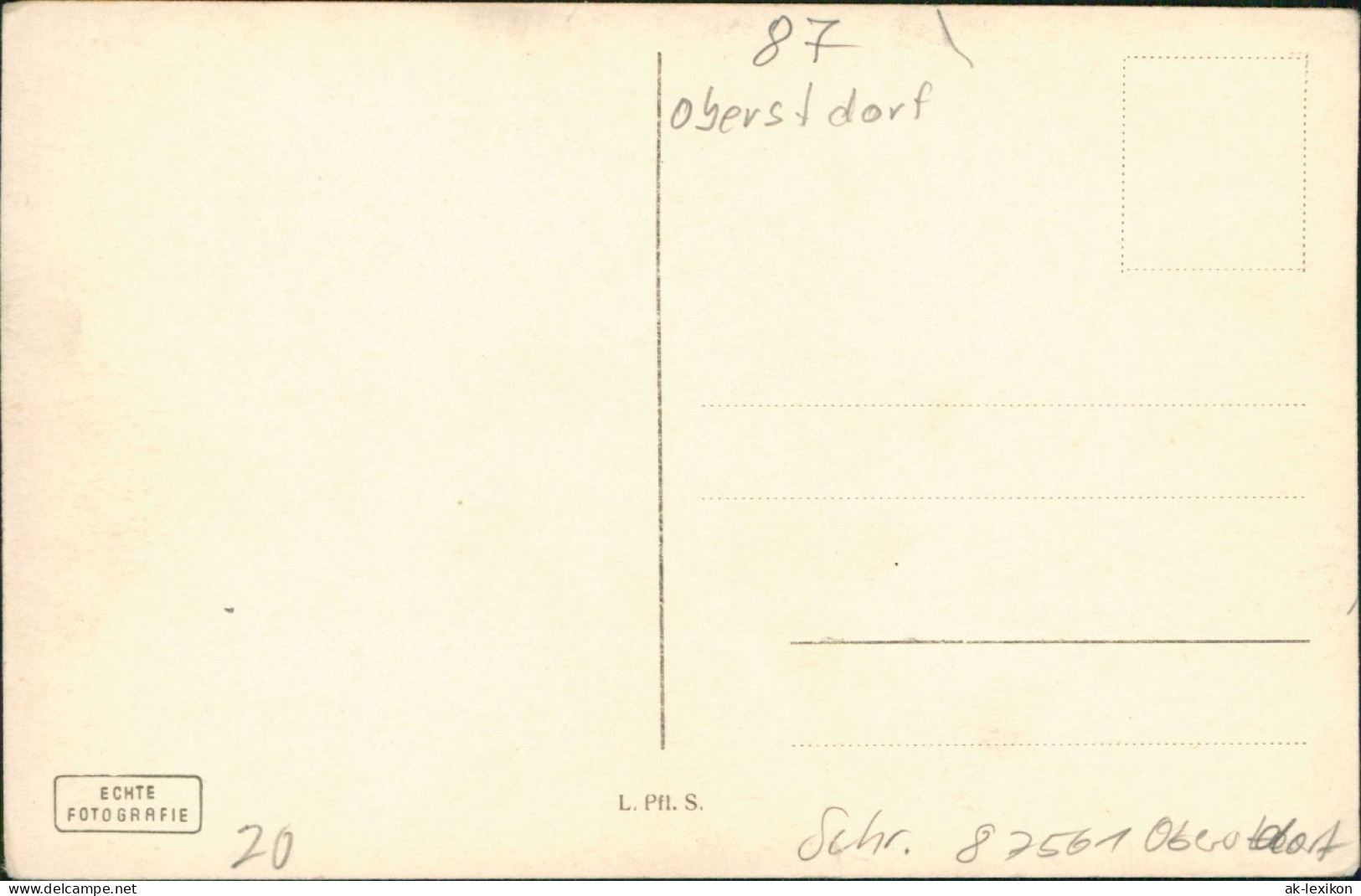 Oberstdorf (Allgäu) Schönblick Auf Schrattenwang Mit Nebelhorn 1930 - Oberstdorf