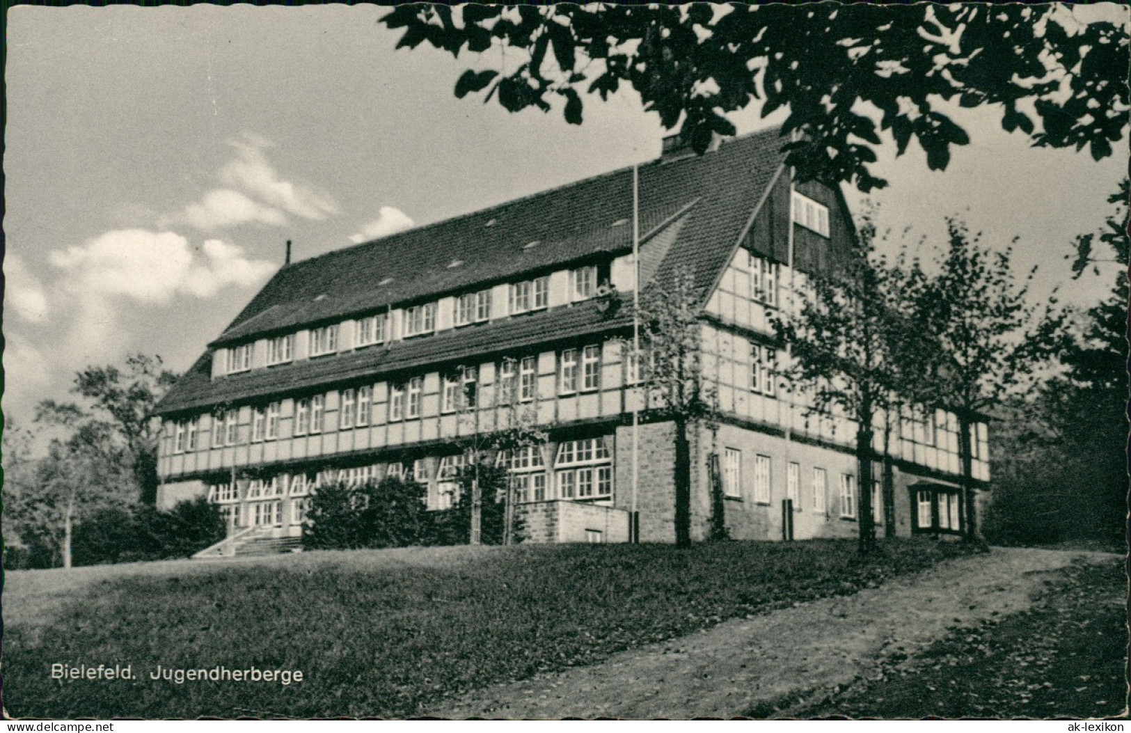 Ansichtskarte Bielefeld Jugendherberge 1957 - Bielefeld