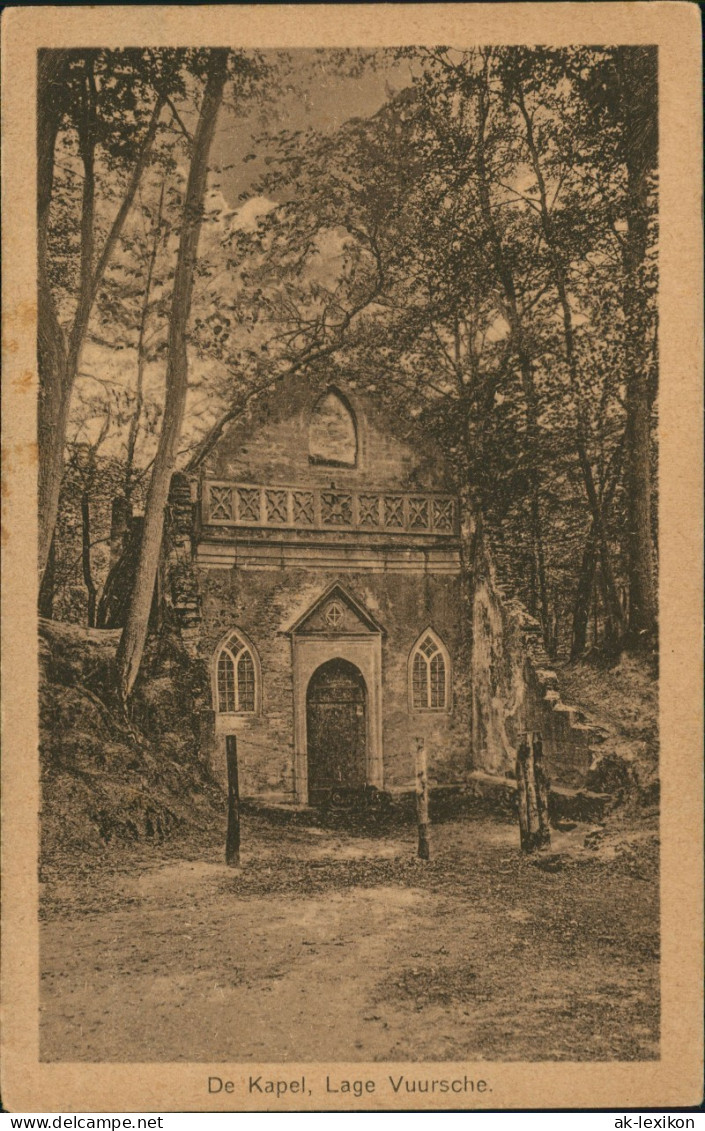 Postkaart Lage Vuursche-Baarn De Kapel 1914 - Baarn