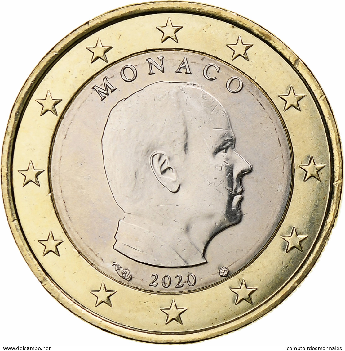 Monaco, Albert II, Euro, 2020, Monnaie De Paris, Bimétallique, SPL - Monaco