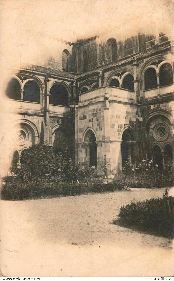 ALCOBAÇA - Claustro Do Mosteiro - FOTOGRÁFICO  ( 2 Scans ) - Leiria