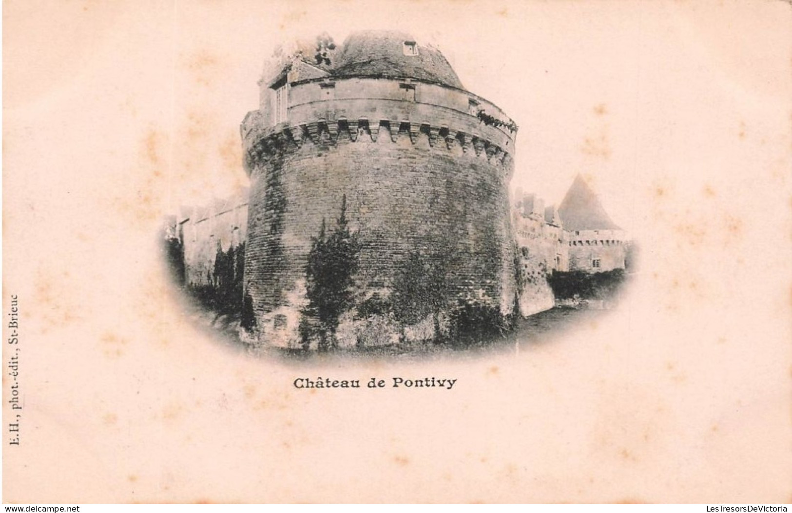 FRANCE - Château De Pontivy - Vue Générale - De L'extérieure - Carte Postale Ancienne - Pontivy