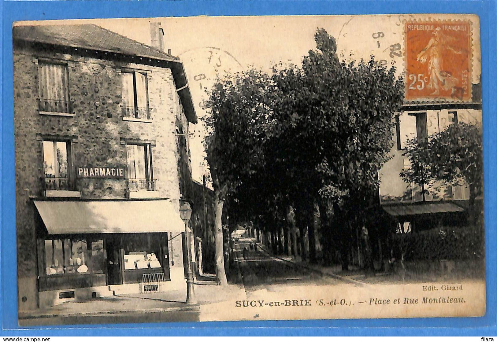 94 - Val De Marne - Sucy En Brie - Place Et Rue Montaleau (N15564) - Sucy En Brie