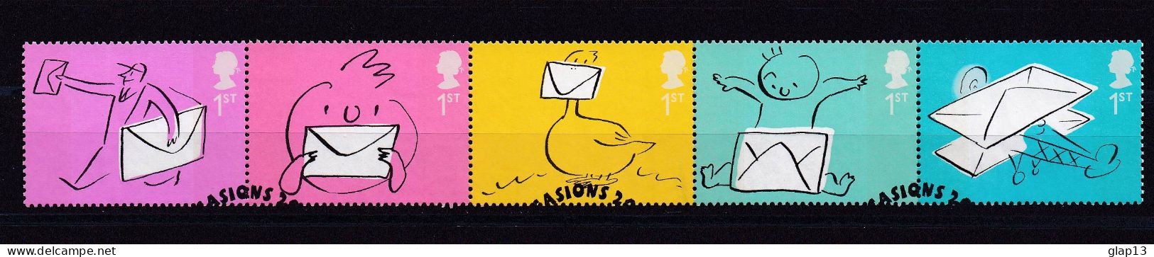 GRANDE-BRETAGNE 2004 TIMBRE N°2518/22 OBLITERE EVENEMENTS - Used Stamps