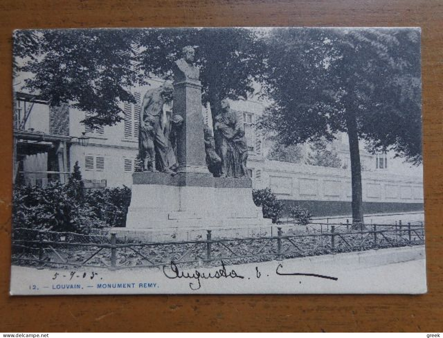 Leuven: Monument Remy -> Beschreven - Leuven