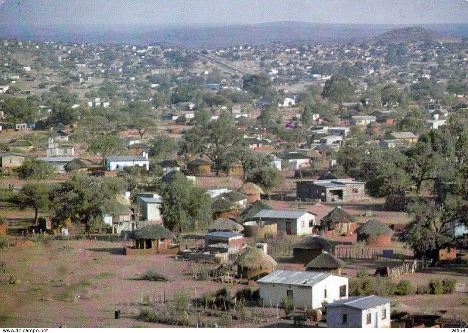 1 AK Botswana * Blick Auf Die Stadt Kanye - Luftbildaufnahme * - Botswana