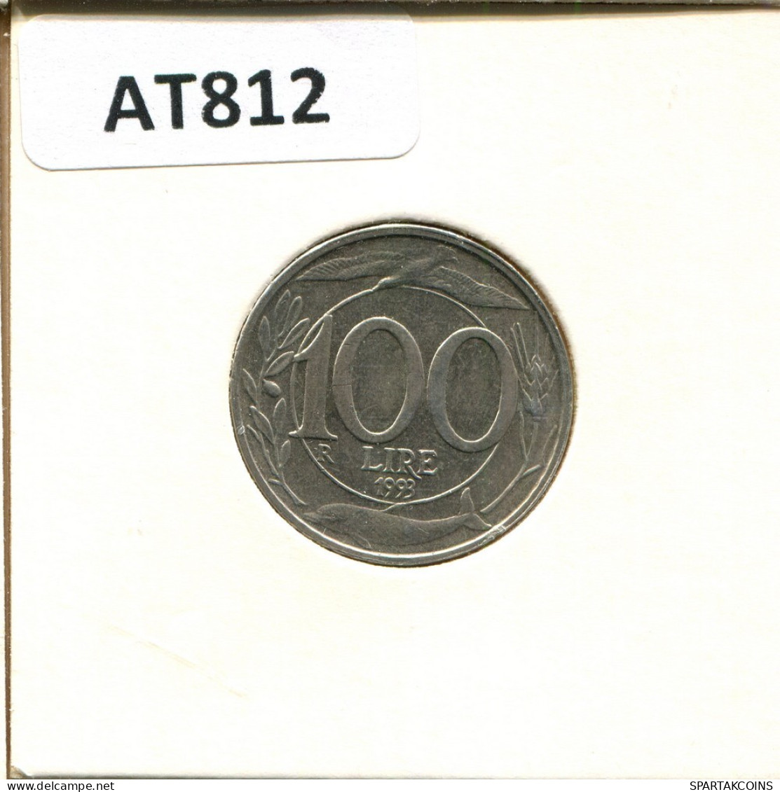100 LIRE 1993 ITALIEN ITALY Münze #AT812.D.A - 100 Lire