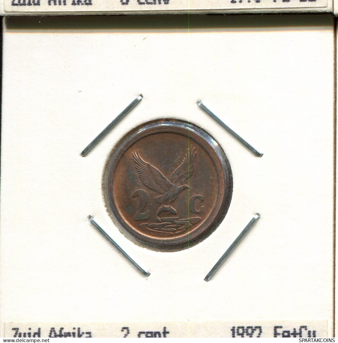 2 CENTS 1992 AFRIQUE DU SUD SOUTH AFRICA Pièce #AS295.F.A - Sud Africa