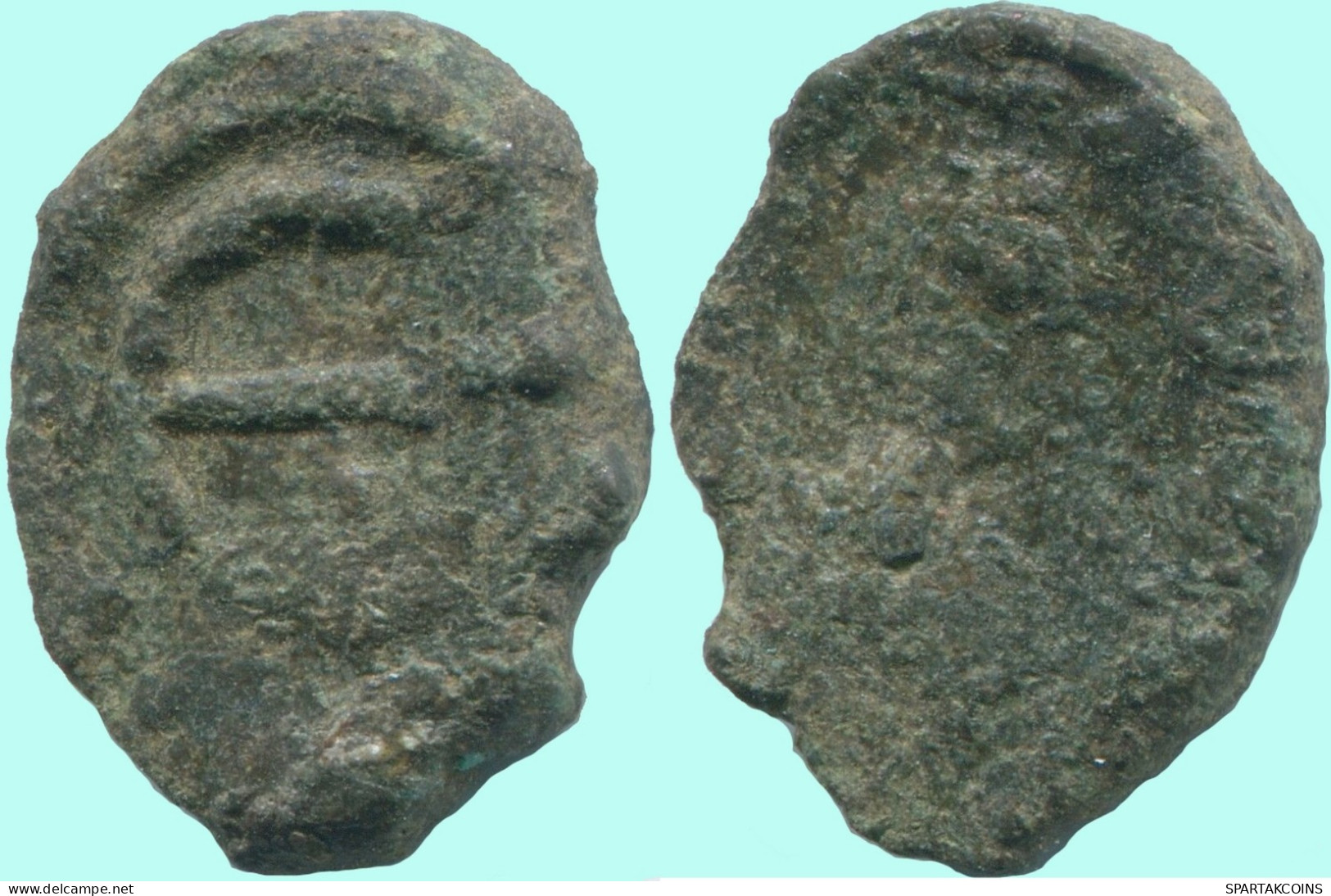 Authentic Original Ancient BYZANTINE EMPIRE Coin 2.4g/16.42mm #ANC13616.16.U.A - Bizantine