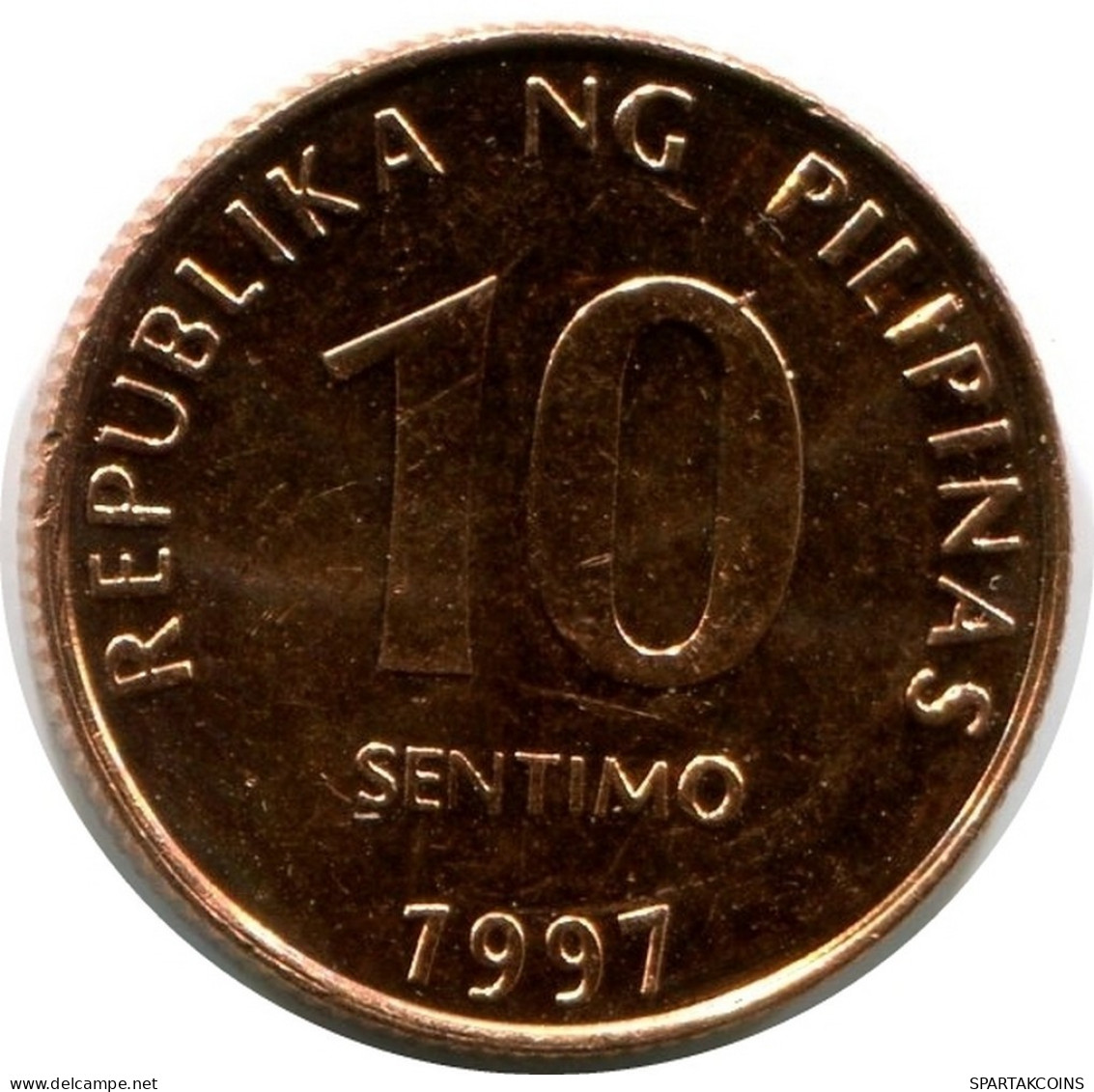 10 CENTIMO 1997 FILIPINAS PHILIPPINES UNC Moneda #M10127.E.A - Filippine