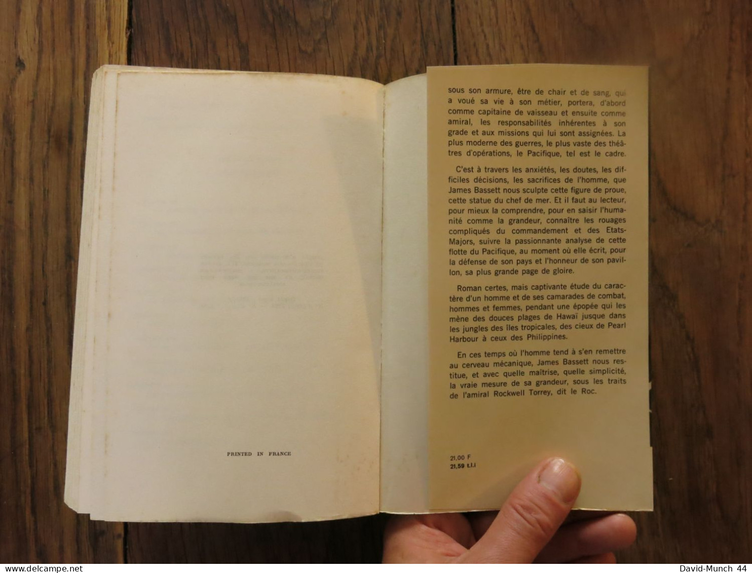 Les voies dangereuses de James Bassett. Editions Albin Michel. 1963