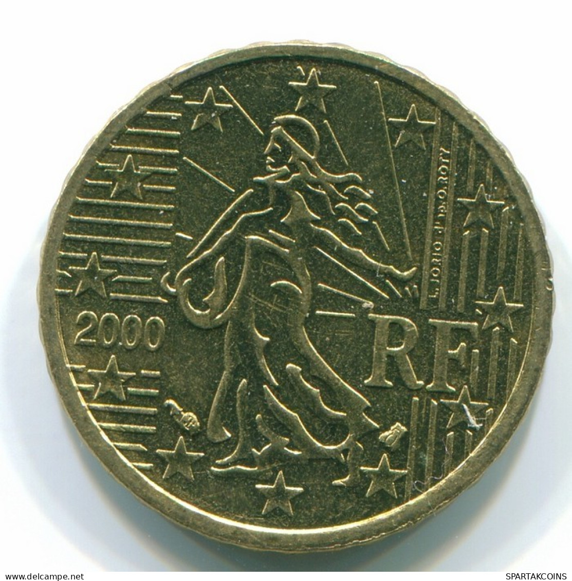 10 EURO CENT 2000 FRANCE Pièce UNC #FR1217.1.F.A - Francia