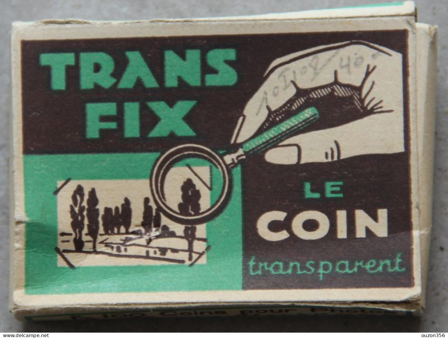 Boîte TRANS FIX Coins Pour Photos, Le Coin Transparent - Andere & Zonder Classificatie