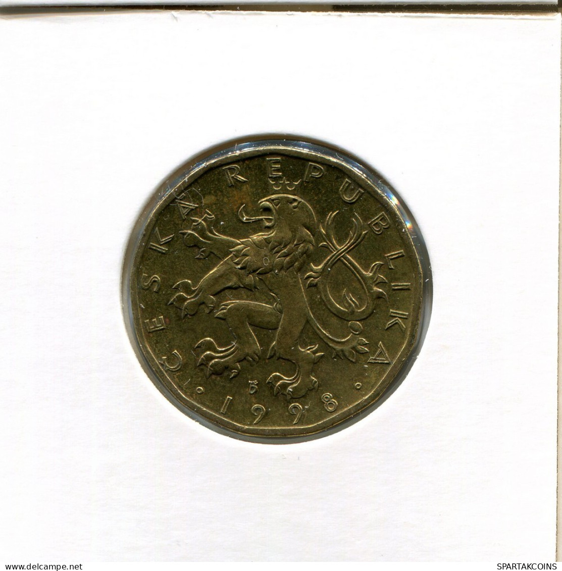 20 KORUN 1998 TCH CZECH REPUBLIC Pièce #AP785.2.F.A - Tsjechië