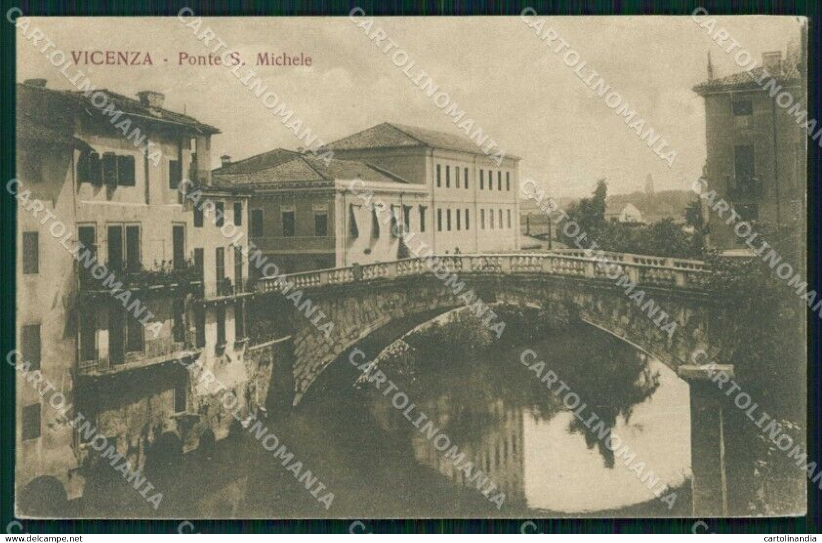 Vicenza Città Ponte San Michele Cartolina RT1948 - Vicenza