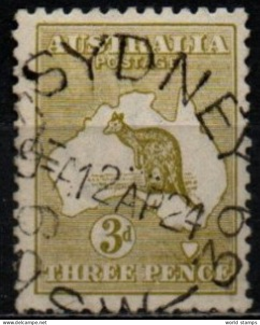 AUSTRALIE 1912-9 O FILIGRANE TYPE II° - Oblitérés