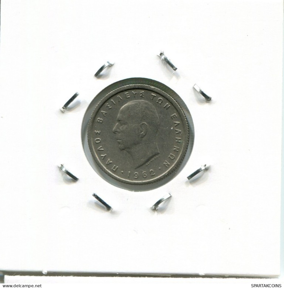 50 LEPTA 1962 GRECIA GREECE Moneda #AK478.E.A - Griekenland