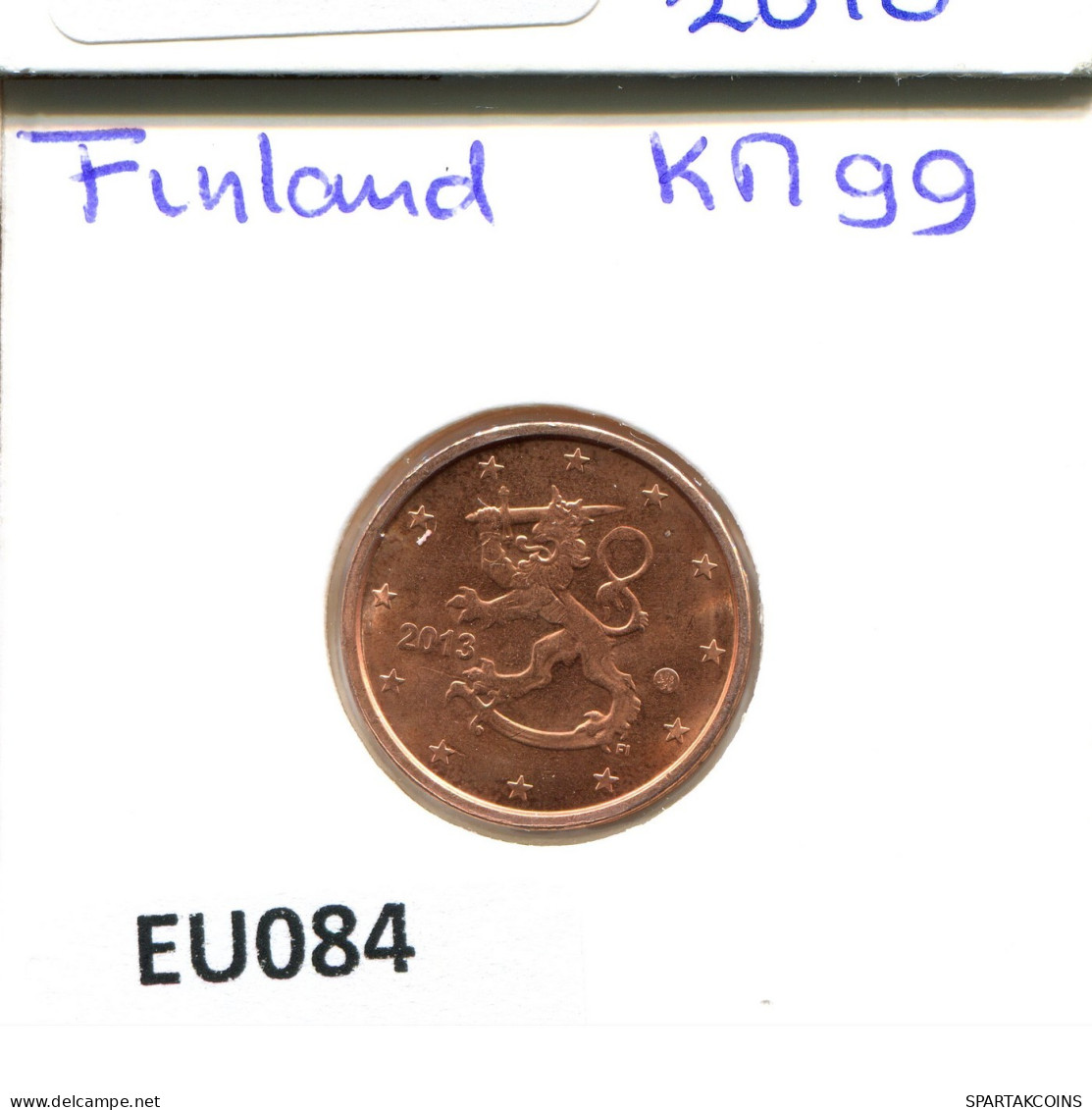 2 EURO CENTS 2013 FINLAND Coin #EU084.U.A - Finnland