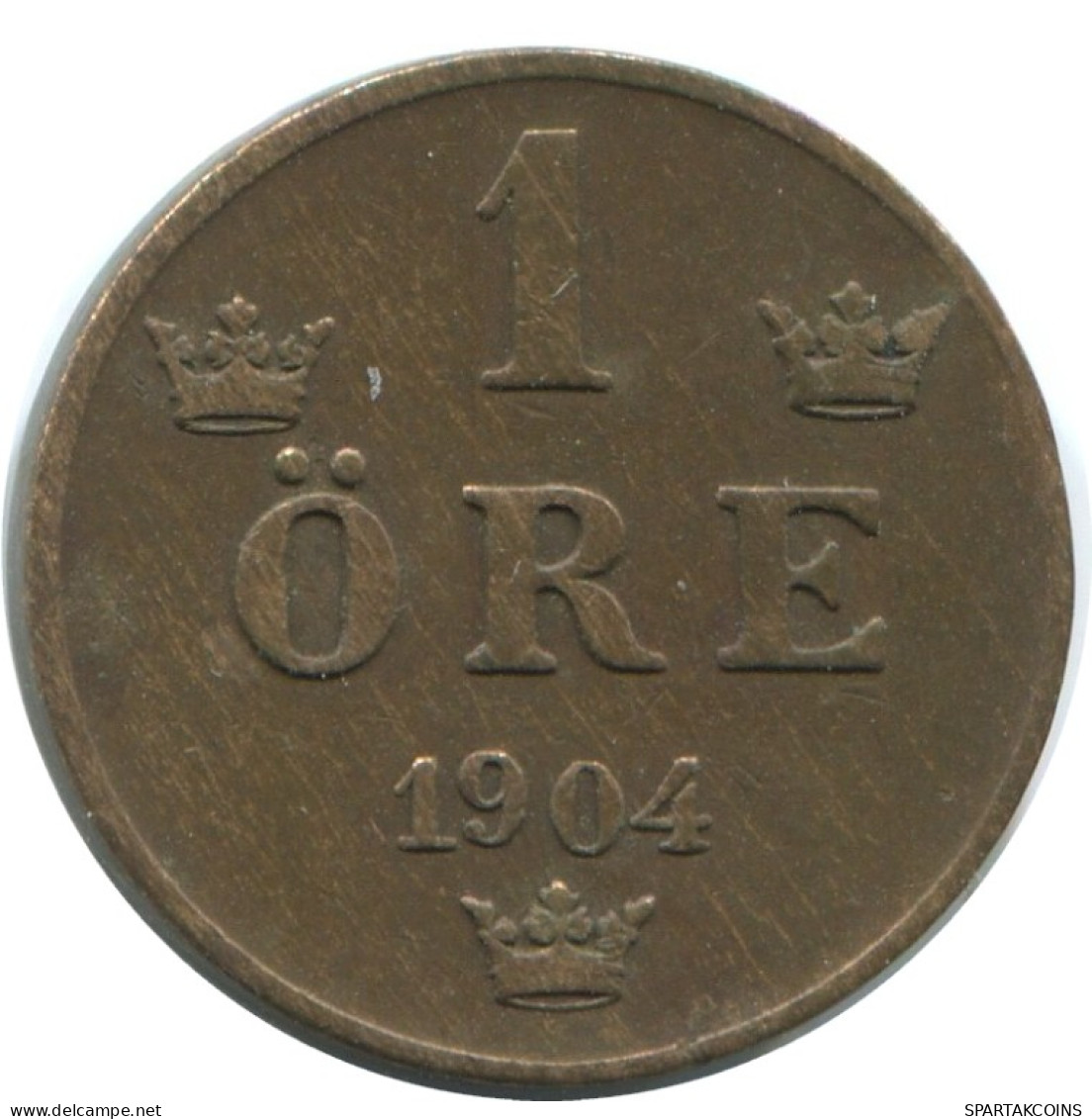 1 ORE 1904 SUECIA SWEDEN Moneda #AD296.2.E.A - Suède