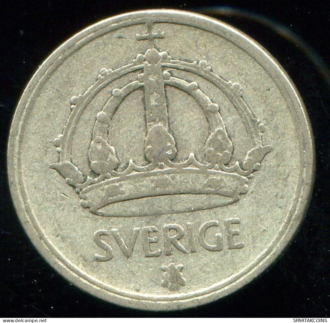 25 ORE 1944 SUECIA SWEDEN PLATA Moneda #W10457.3.E.A - Suède