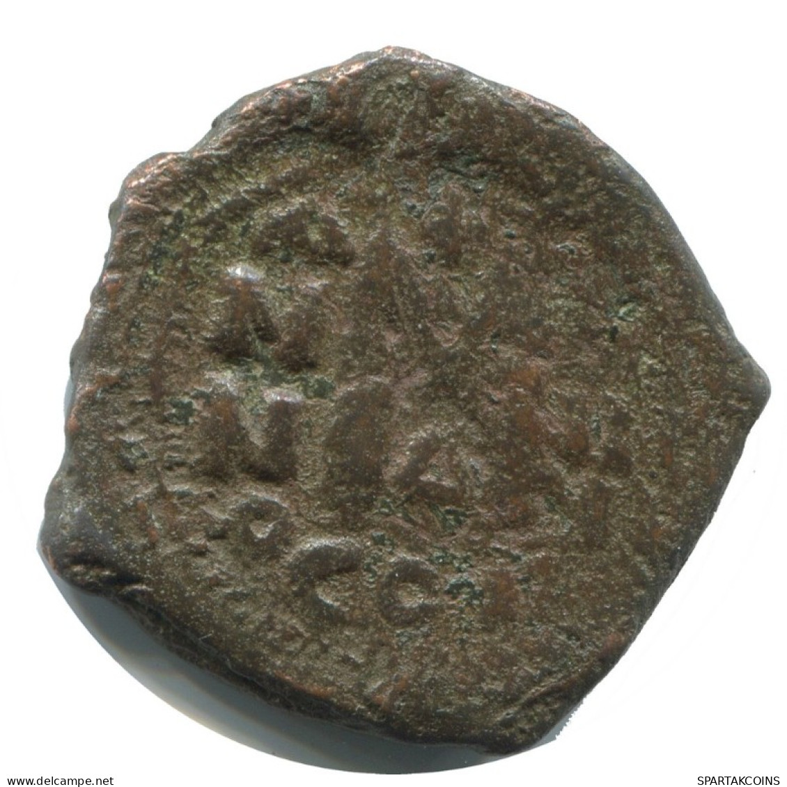 FLAVIUS JUSTINUS II FOLLIS Authentic Ancient BYZANTINE Coin 9.6g/27m #AB309.9.U.A - Byzantines