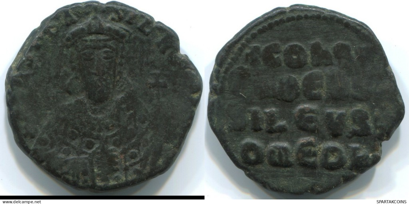 Authentique Original Antique BYZANTIN EMPIRE Pièce 10.4g/25mm #ANT1394.27.F.A - Bizantinas