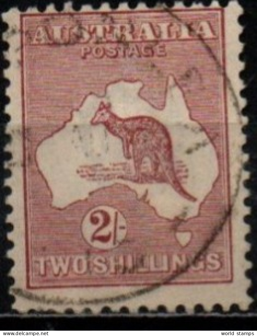 AUSTRALIE 1912-9 O FILIGRANE TYPE II° - Usados