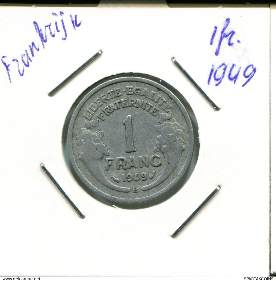 1 FRANC 1949 FRANCE Coin French Coin #AN948.U.A - 1 Franc