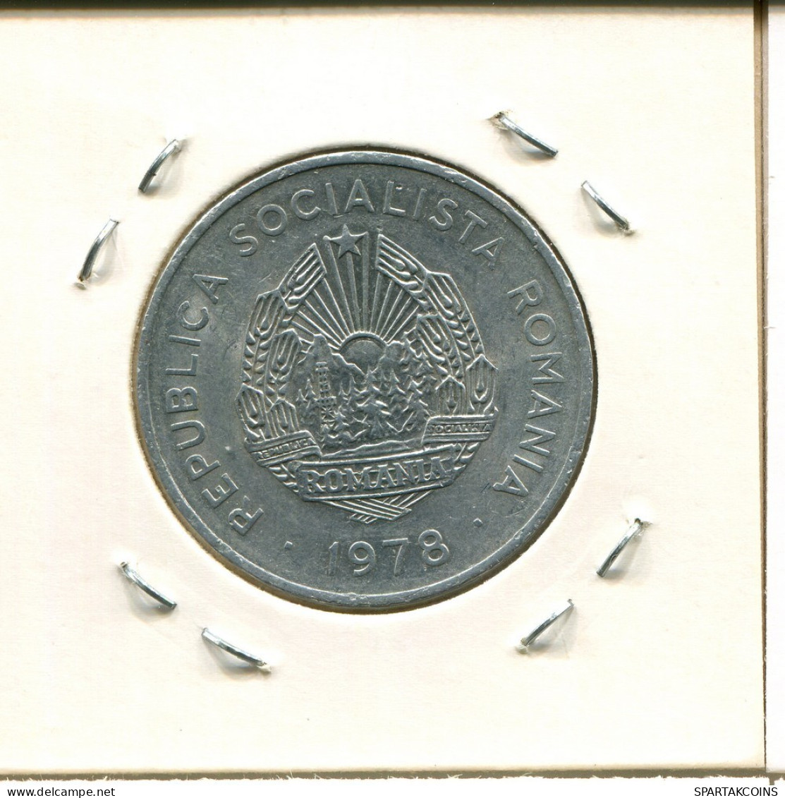 5 LEI 1978 ROMÁN OMANIA Moneda #AP669.2.E.A - Roumanie