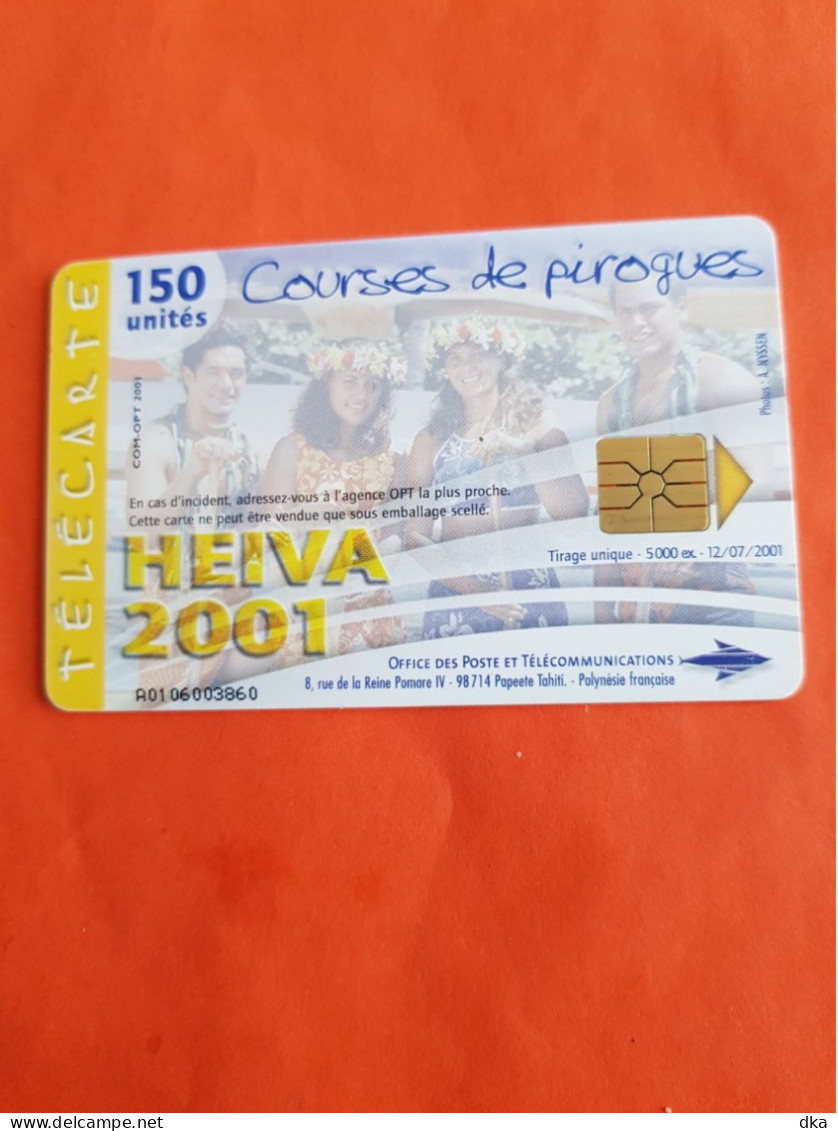 Rare 150u Heiva 2001 - Polynésie Française