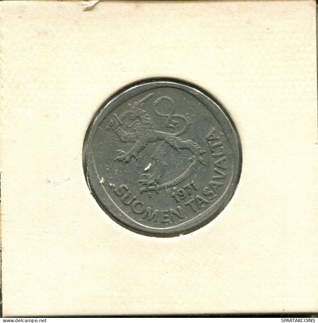 1 MARKKA 1971 FINLAND Coin #AS745.U.A - Finlandia