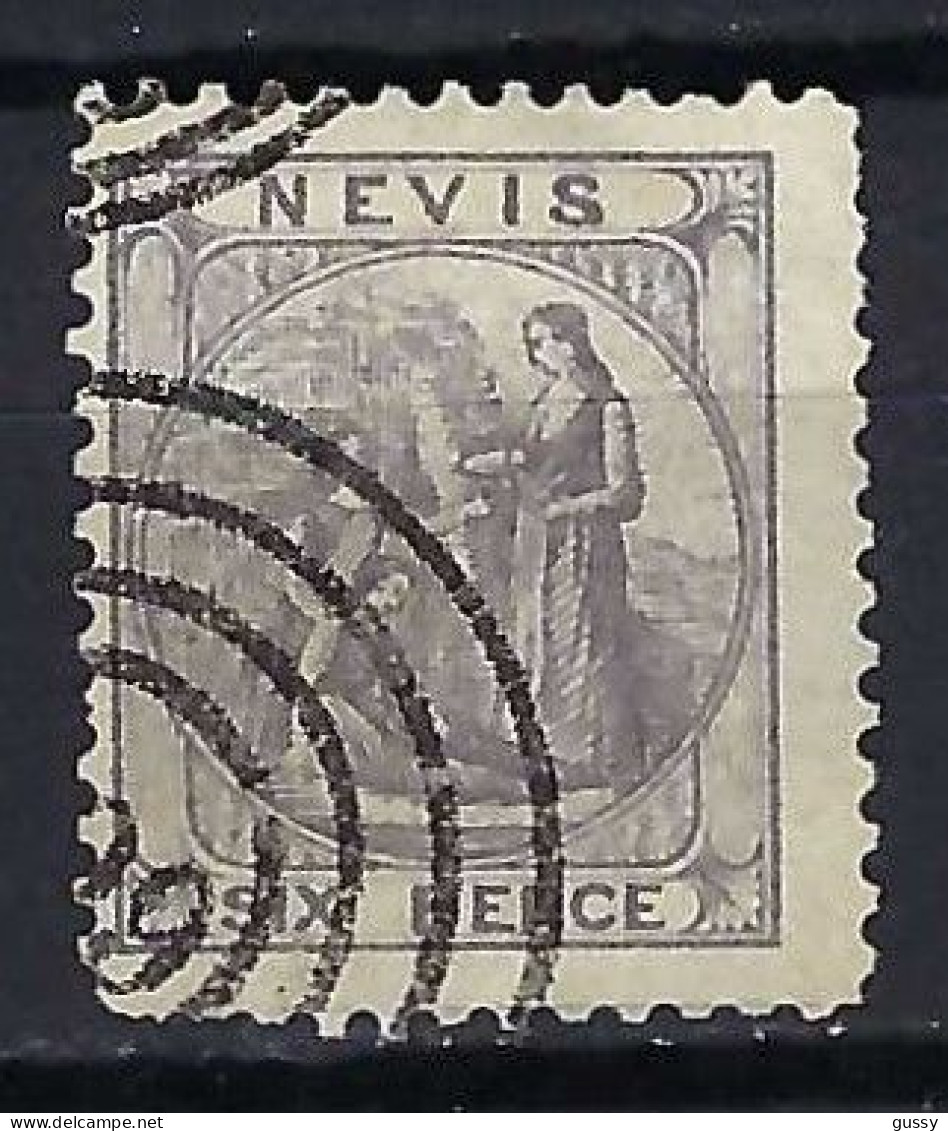 NEVIS Ca.1861: Le Y&T 3 Obl., Forte Cote - San Cristóbal Y Nieves - Anguilla (...-1980)