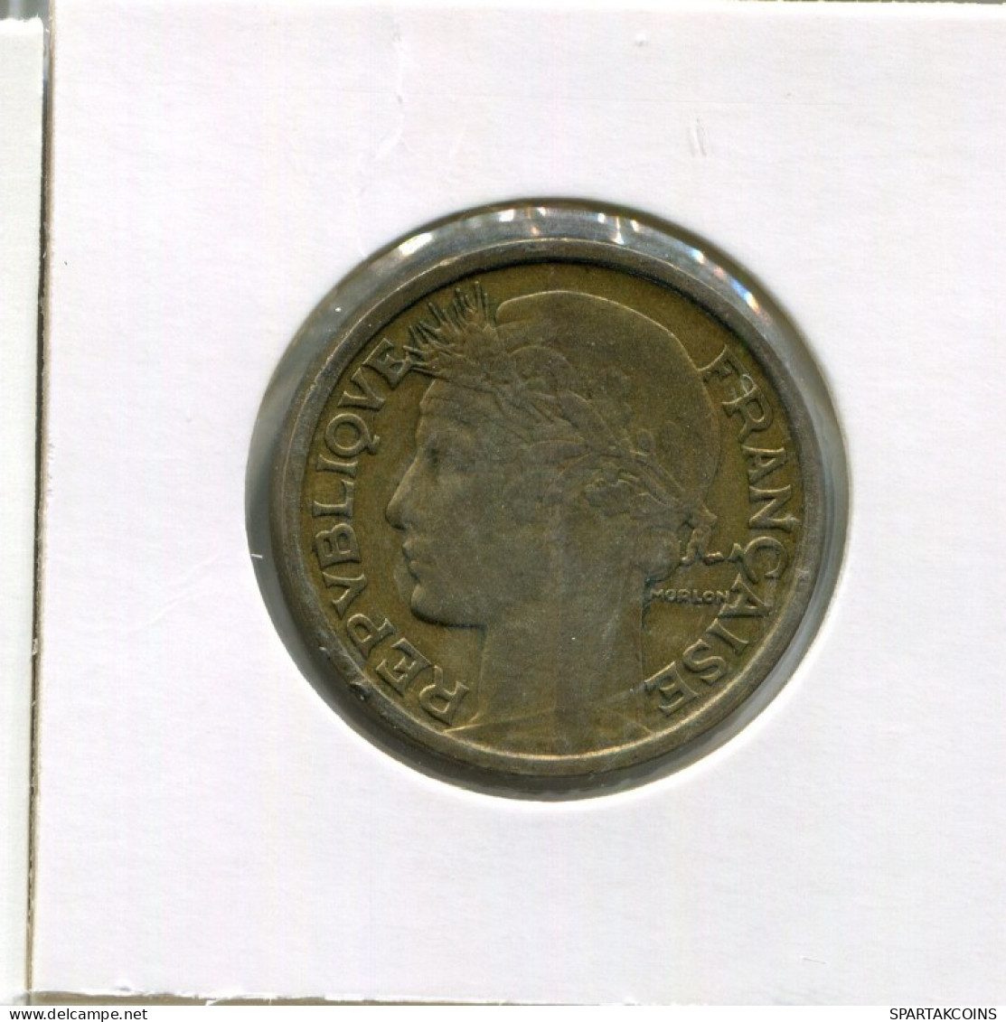 2 FRANCS 1938 FRANCIA FRANCE Moneda #AN341.E.A - 2 Francs