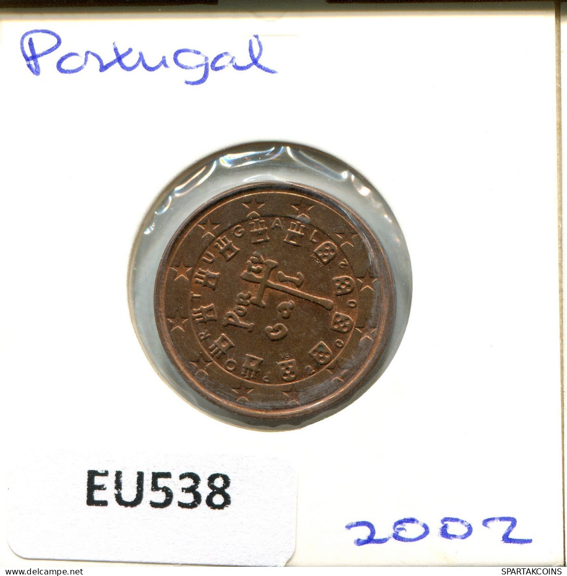 5 EURO CENTS 2002 PORTUGAL Moneda #EU538.E.A - Portogallo