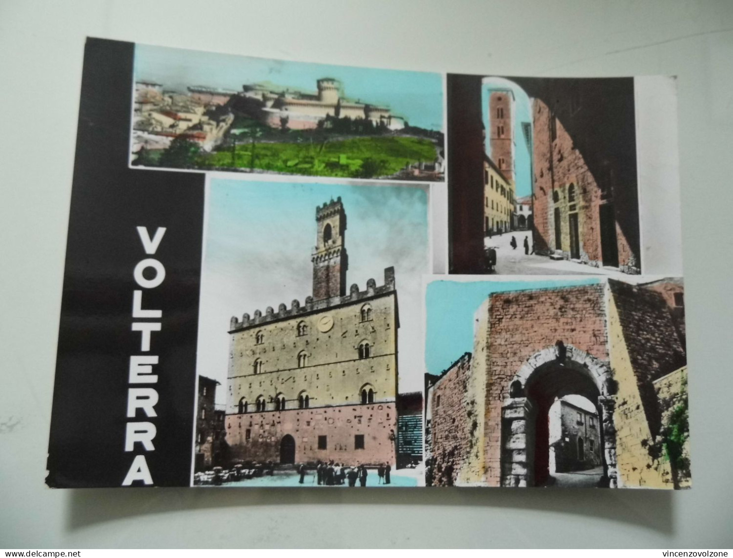 Cartolina Viaggiata "VOLTERRA"   Vedutine 1973 - Pisa