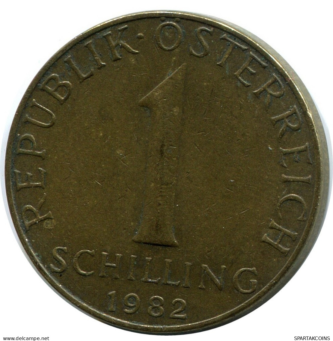 1 SCHILLING 1982 AUSTRIA Coin #AZ555.U.A - Oesterreich