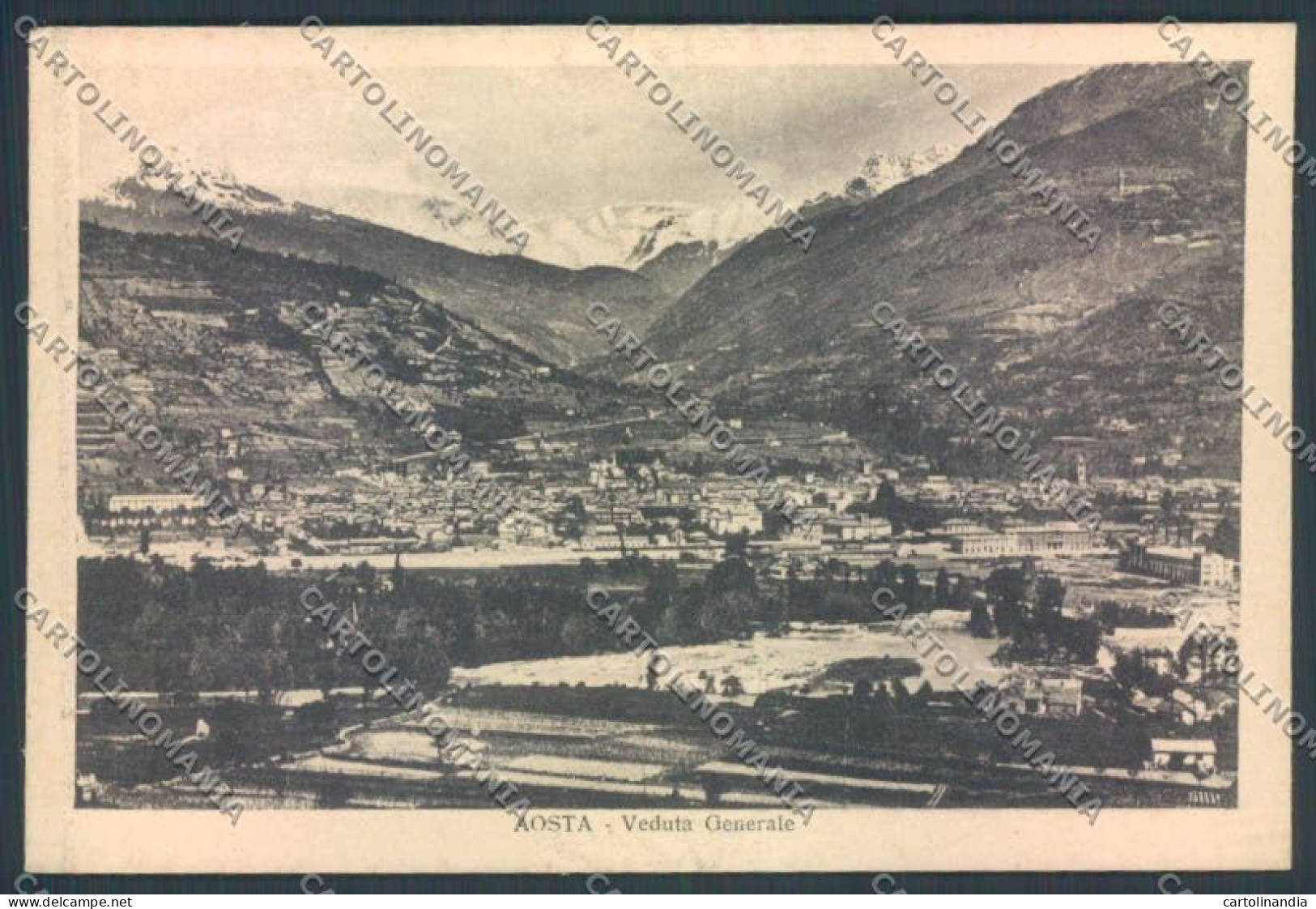 Aosta Città Cartolina ZQ4446 - Aosta