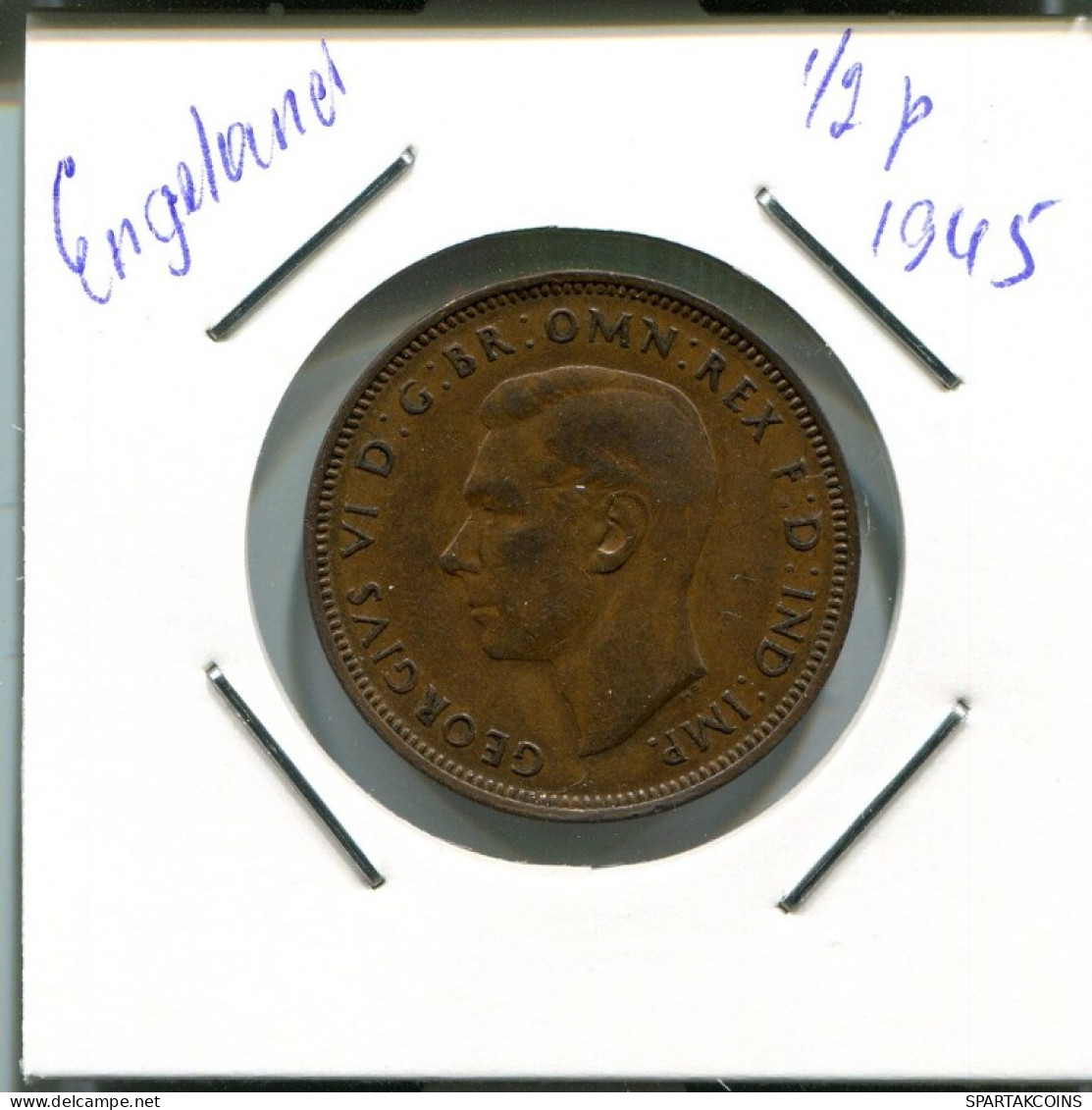 PENNY 1945 UK GBAN BRETAÑA GREAT BRITAIN Moneda #AN596.E.A - D. 1 Penny