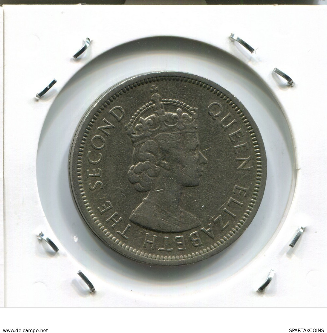 1 DOLLAR 1960 HONG KONG Coin #AR573.U.A - Hongkong