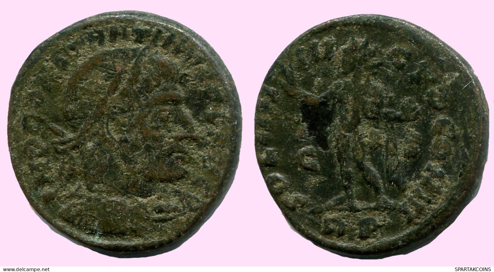 CONSTANTINE I Authentic Original Ancient ROMAN Bronze Coin #ANC12205.12.U.A - Der Christlischen Kaiser (307 / 363)