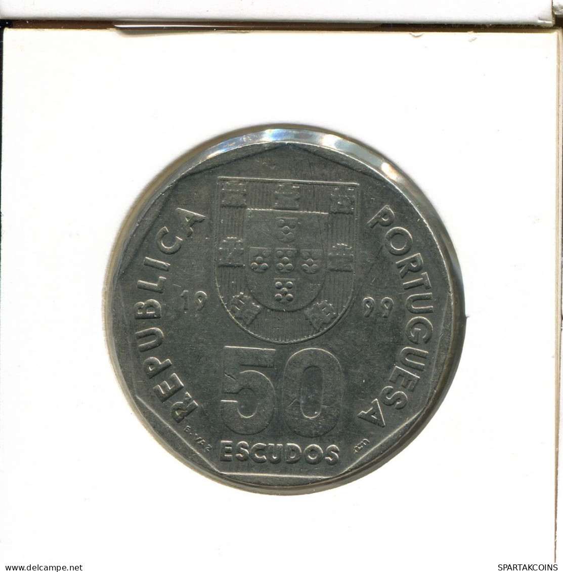 50 ESCUDOS 1999 PORTUGAL Coin #AT426.U.A - Portogallo