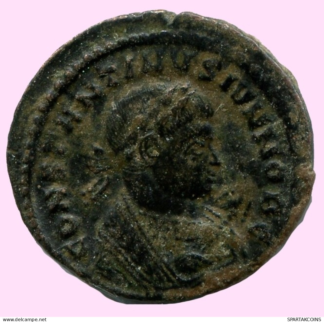 CONSTANTINE I Auténtico Original Romano ANTIGUOBronze Moneda #ANC12258.12.E.A - Der Christlischen Kaiser (307 / 363)