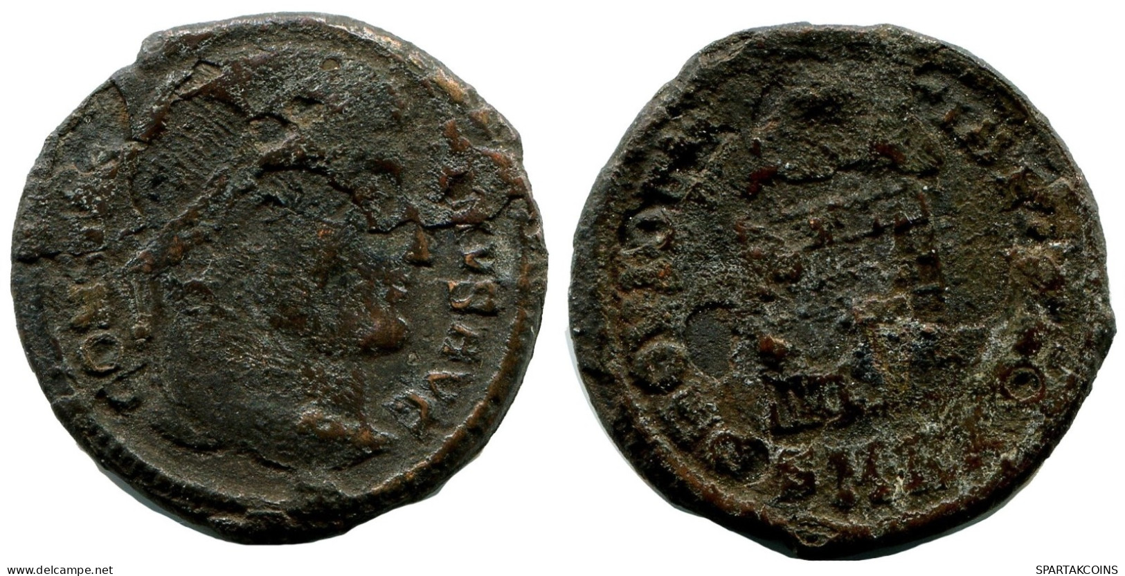 CONSTANTINE I MINTED IN CYZICUS FOUND IN IHNASYAH HOARD EGYPT #ANC11029.14.D.A - El Impero Christiano (307 / 363)
