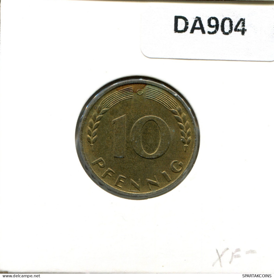 10 PFENNIG 1970 G BRD DEUTSCHLAND Münze GERMANY #DA904.D.A - 10 Pfennig